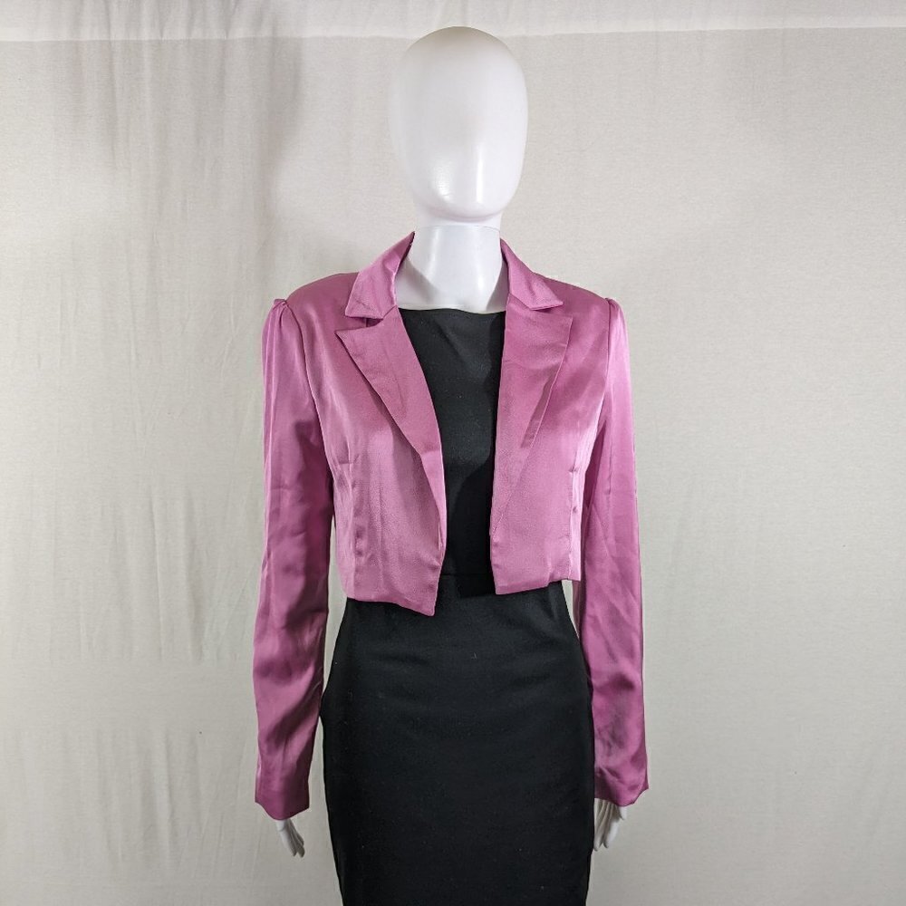 Pink Cropped Blazer NWOT